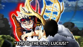 Very Sad News Its Over for Black Clover  Asta BECAME WAY TOO STRONG FOR LUCIUS [upl. by Ardis]