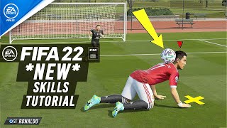 FIFA 22  ALL NEW SKILLS TUTORIAL  PS5 PS4 Xbox Series X Xbox One [upl. by Araf442]