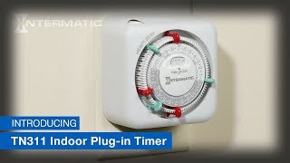 Intermatic TN311 Heavyduty 24Hour Mechanical Plugin Timer [upl. by Orr]