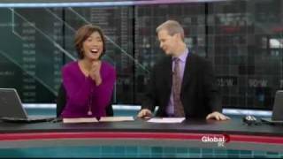 Global BC sports anchor wins lotto home draw live on Global BC [upl. by Oflodor539]