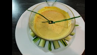 Recette comment faire une délicieuse sauce dips pour lapéro Recipe how to make a dip sauce [upl. by Aicirtam]