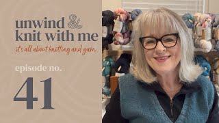 Ep 41 Knitting podcast with Lisa from New Zealand All about my knitting patterns and yarn [upl. by Zeiger706]