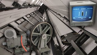 BIG EPIC Schindler MICONIC V Lift in Aargau Switzerland [upl. by Uda]