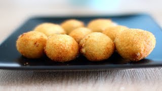 CROQUETAS DE QUESO CABRALES IRRESISTIBLES 😋🧀 [upl. by Gunner]