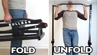 bullbarfit BullBar Portable Pullup Bar Review  Kinetic Training  Live Kinetically [upl. by Heaps]