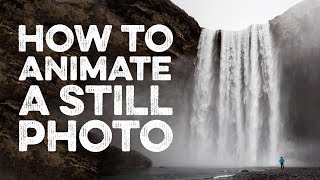 How To Animate a Still Photo in Adobe Photoshop [upl. by Zingale]