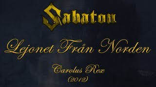 Sabaton  Lejonet Från Norden Lyrics Svenska amp English [upl. by Essile]