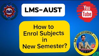 How to Enrol Subjects in New Semester [upl. by Alvie156]