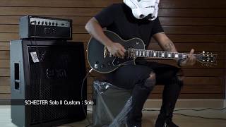 Review Schecter Solo II Custom by INTERMUSICTHAILAND [upl. by Airak]