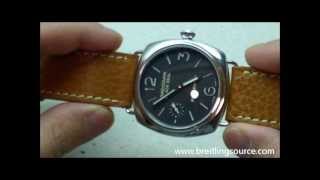 Panerai PAM183 Radiomir Black Seal Manual Wind Watch [upl. by Eal]