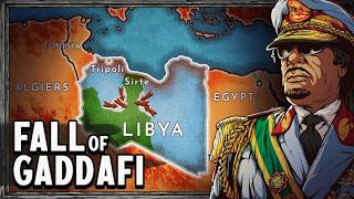 Fall of Gaddafi The 2011 Libyan Revolution  Animated History [upl. by Ylera742]