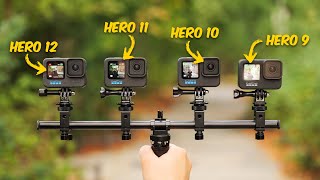 GoPro 11 vs GoPro 10 vs GoPro 9 Battery Test Comparison [upl. by Joses]