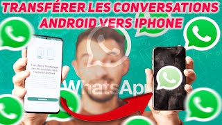 Transférer les Conversations Android vers iPhone 100 Réussite avec AnyTrans [upl. by Adnoraj]