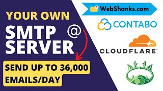 Build Your Own SMTP Server Using aaPanel Contabo VPS and Cloudflare  Send 36K EmailsDay [upl. by Eissim]