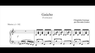 GAUCHO Chiquinha Gonzaga por Hercules Gomes VIDEO PARTITURA [upl. by Server397]