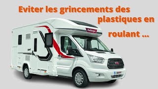 Bruits des plastiques du campingcar [upl. by Weingarten]