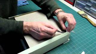 Clamshell Box  Part 2  Attaching Fabric [upl. by Perrin]