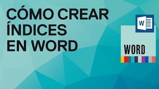 Como crear índices automáticamente en Word 2010 y 2007  Tutorial de Funcionarios Eficientes [upl. by Aliehs308]