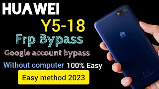 Huawei y5 18 frp bypasshuawei DRALX2 DUALX2 DRAL01 DUAL21 frp bypass 2023 [upl. by Olympium860]