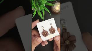 Beautiful earrings design earrings jewellery shorts 2024 [upl. by Smada797]