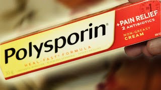 Polysporin pain releif 2 antibiotics review non greasy cream completely random review [upl. by Hsemar458]