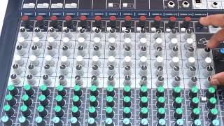 SoundCraft Signature 16 Mixer  Live Sound Mixer  SoundCraft  Signature 16  In Hindi [upl. by Nahbois961]