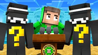 Which New Friend Will Become MAYOR In My Minecraft World Doodle Town [upl. by Savage355]