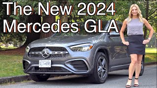 The new 2024 MercedesBenz GLA review  Can you spot the difference [upl. by Sirret]