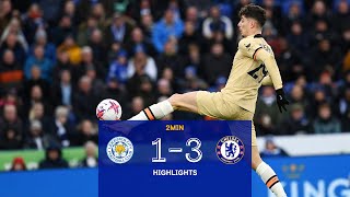 Leicester v Chelsea 13  Highlights  Premier League [upl. by Foy]