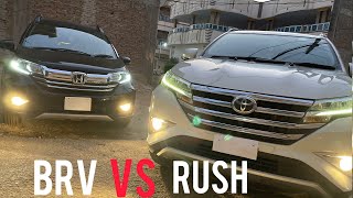 Honda BRV Vs Toyota RUSH  detail comparison [upl. by Arob797]