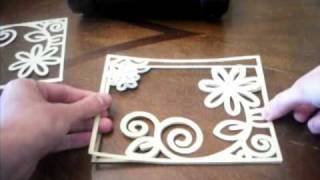 How to Make your Own Embossing Plate  Folders [upl. by Lowry684]