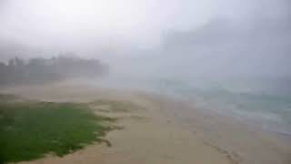 Cyclone Belal Webcam  lHermitage La Passe Beach Réunion [upl. by Adaminah]