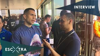 INTERVIEW Mahmood  Italy 2019  London Eurovision Party [upl. by Gottwald810]