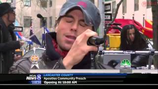 Enrique Iglesias  Bailando LIVE on the Today Show [upl. by Aroz]