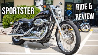 THE HarleyDavidson Sportster  09 1200 Custom Ride amp Review [upl. by Sam]