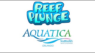 Reef Plunge  Aquatica Orlando  Full water slide POV [upl. by Anaib]