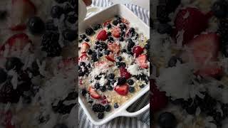 Chocolate Strawberry Overnight Oats [upl. by Nilam]