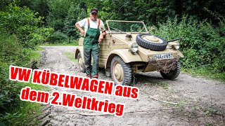 Mein Vater zeigt uns seinen Wehrmacht VW Kübelwagen  Für 3000 DM gekauft [upl. by Notlehs]