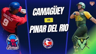 Serie Nacional 63 Camagüey vs Pinar del Rio 5to juego [upl. by Dnalram]