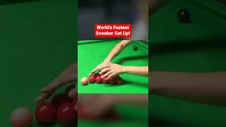 Fastest Snooker Set Up 😱 [upl. by Enerual]