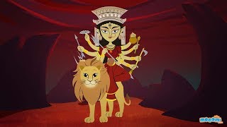 The Story of Goddess Durga in Hindi  Mocomi Kids [upl. by Marchall]