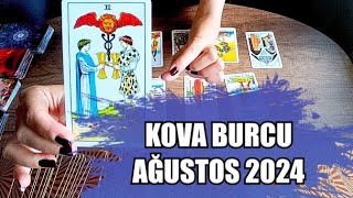 KOVA BURCU AĞUSTOS AYI TAROT FALI ♒İLİŞKİLERDE ŞANSLI DÖNEMDESİN 🍀KOVA BURCU AĞUSTOS 2024 YORUMU [upl. by Fleur]