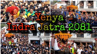 Indra Jatra 2081Kumari Rath yatramainevent yenya jatra [upl. by Bal831]