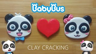 BabyBus clay cracking 베이비버스 점토 부수기 [upl. by Lindemann647]