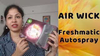 Airwick Freshmatic Auto spray  Installation amp Review  How to Use  Room freshener  Air Freshner [upl. by Zuzana387]