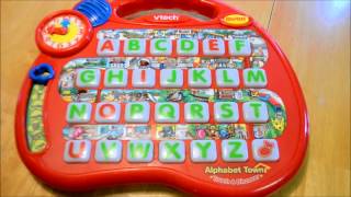 VTech Alphabet Town Touch amp Discover [upl. by The797]