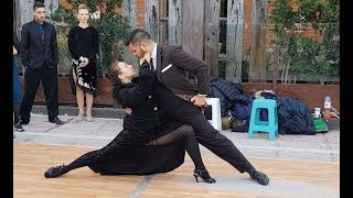 Amazing Real Tango Street Dance in Buenos Aires Argentina [upl. by Starobin]