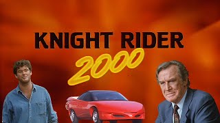 Michael Devon amp KITT Reunite Knight Rider 2000 Motion Picture Commentary [upl. by Assereht184]