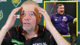 LUKE LITTLER A YOUNG VAN GERWEN  Raymond Van Barneveld HIGH PRAISE for teen prodigy [upl. by Yelekreb414]