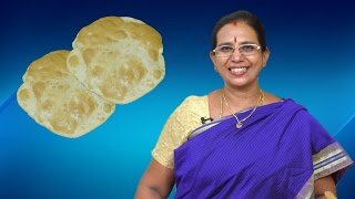 Bhatoora Recipe  Mallika Badrinath  Batoora Cholla Puri [upl. by Oiciruam315]